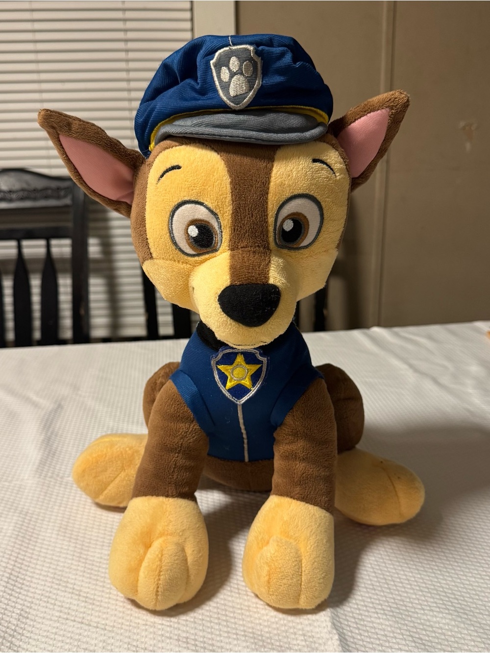 Nickelodeon Paw Patrol Chase 15" Plush Stuffed Animal Dog Stuffed Toy